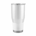 Logo Chair 30 oz Blank White Plastic Wall Stainless Tumbler 001-SP30T-WHT